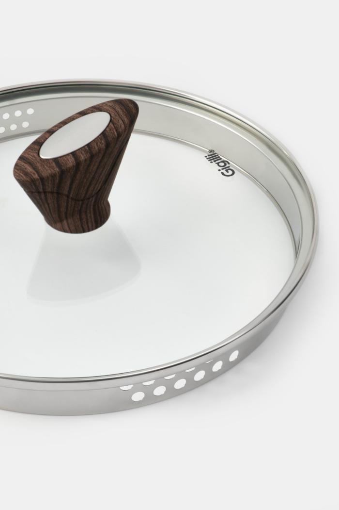 Titanyum Makarna Tenceresi 22 cm Siyah